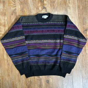 Vintage Wool Chunky Coloured Knit